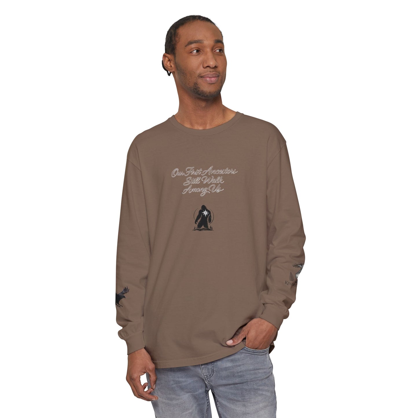 Our First Ancestors Still Walk Among Us Long Sleeve Tee