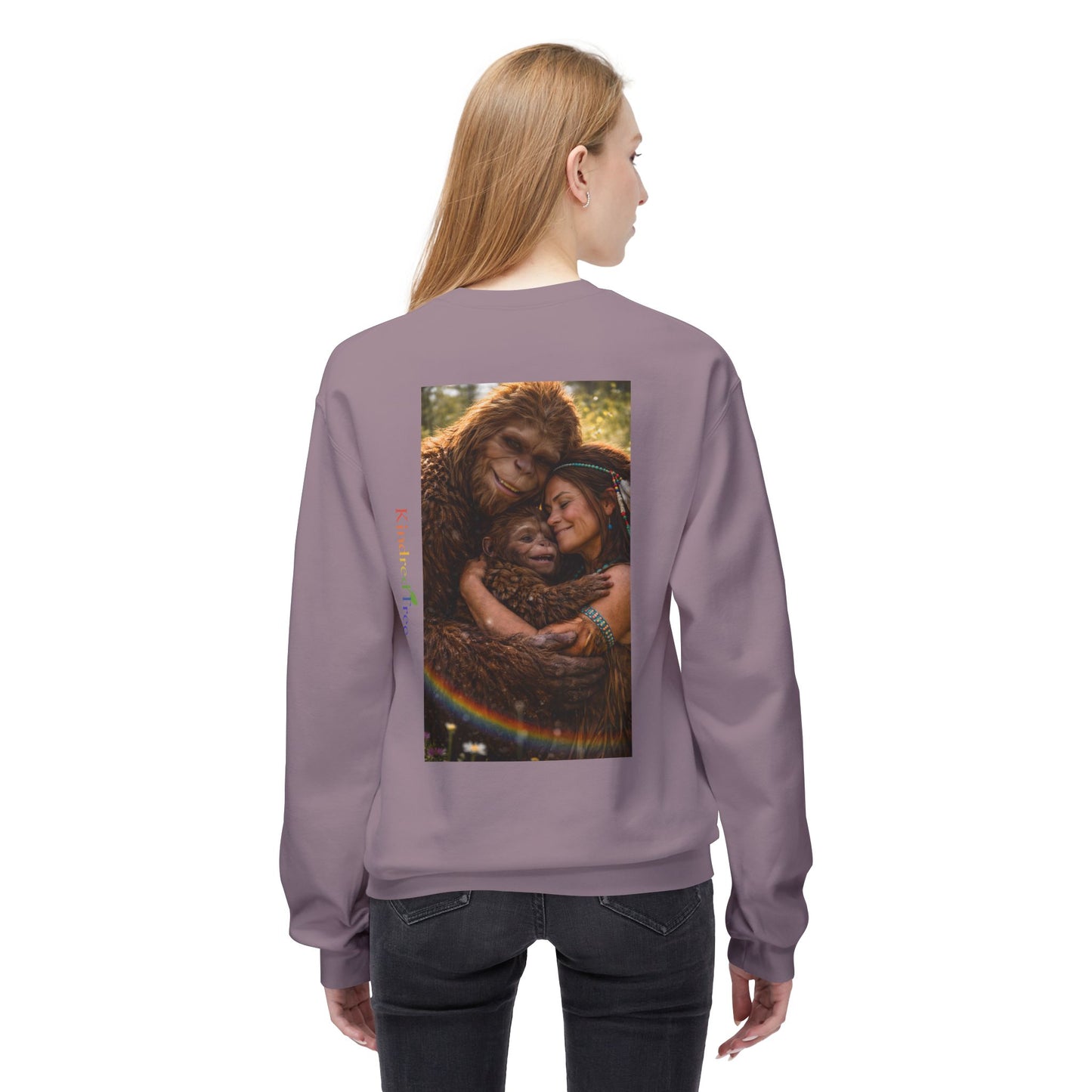 Crew neck sweater- Friends Through Every Stage of Life