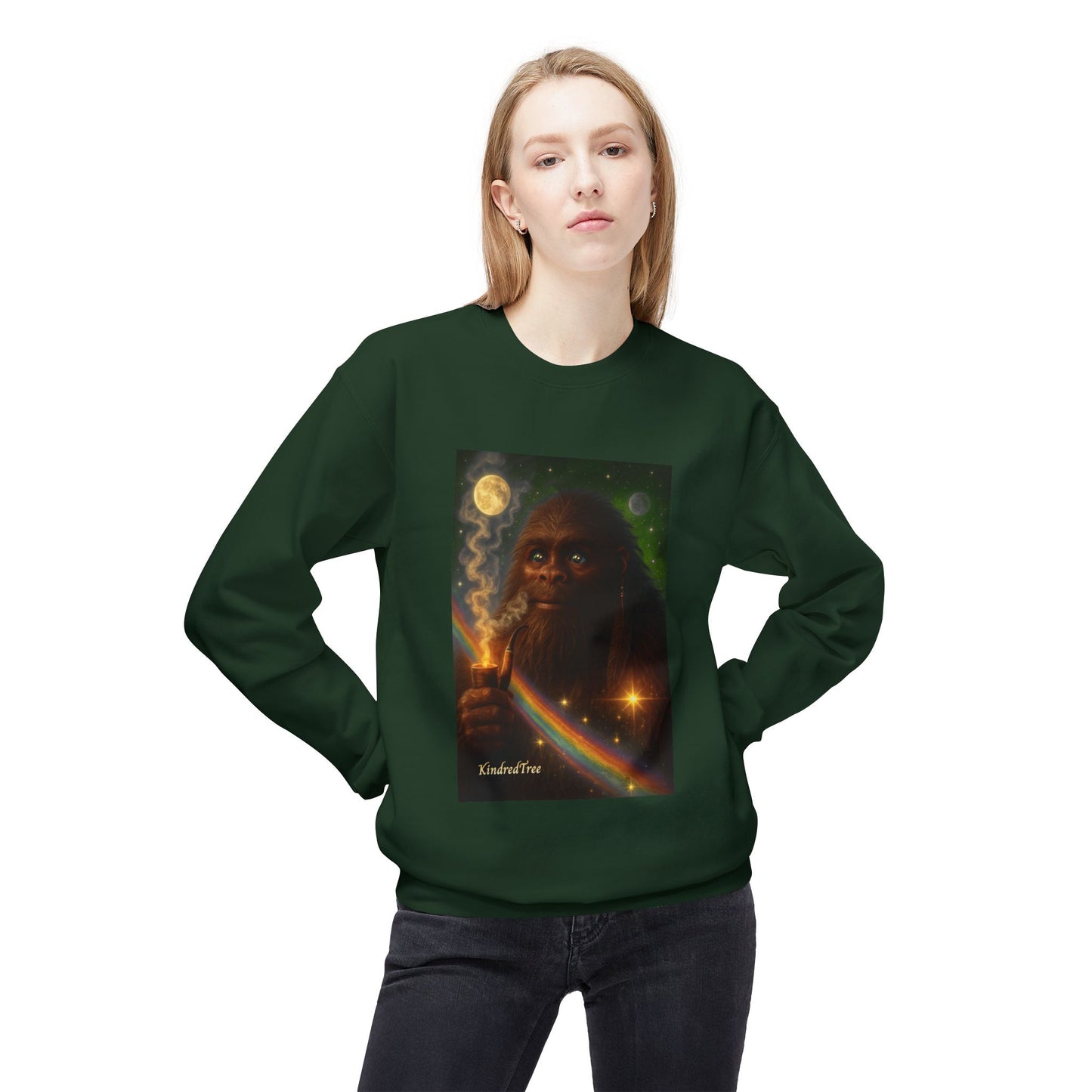 Cosmic Forest Spirit Sweatshirt