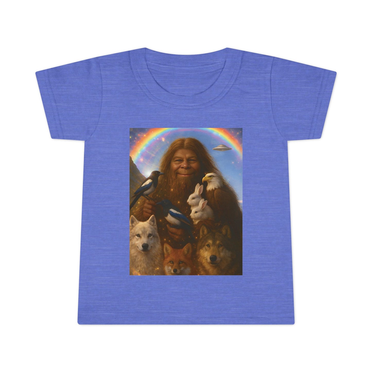Female Sasquatch Elder Guardian of the Realms Tee