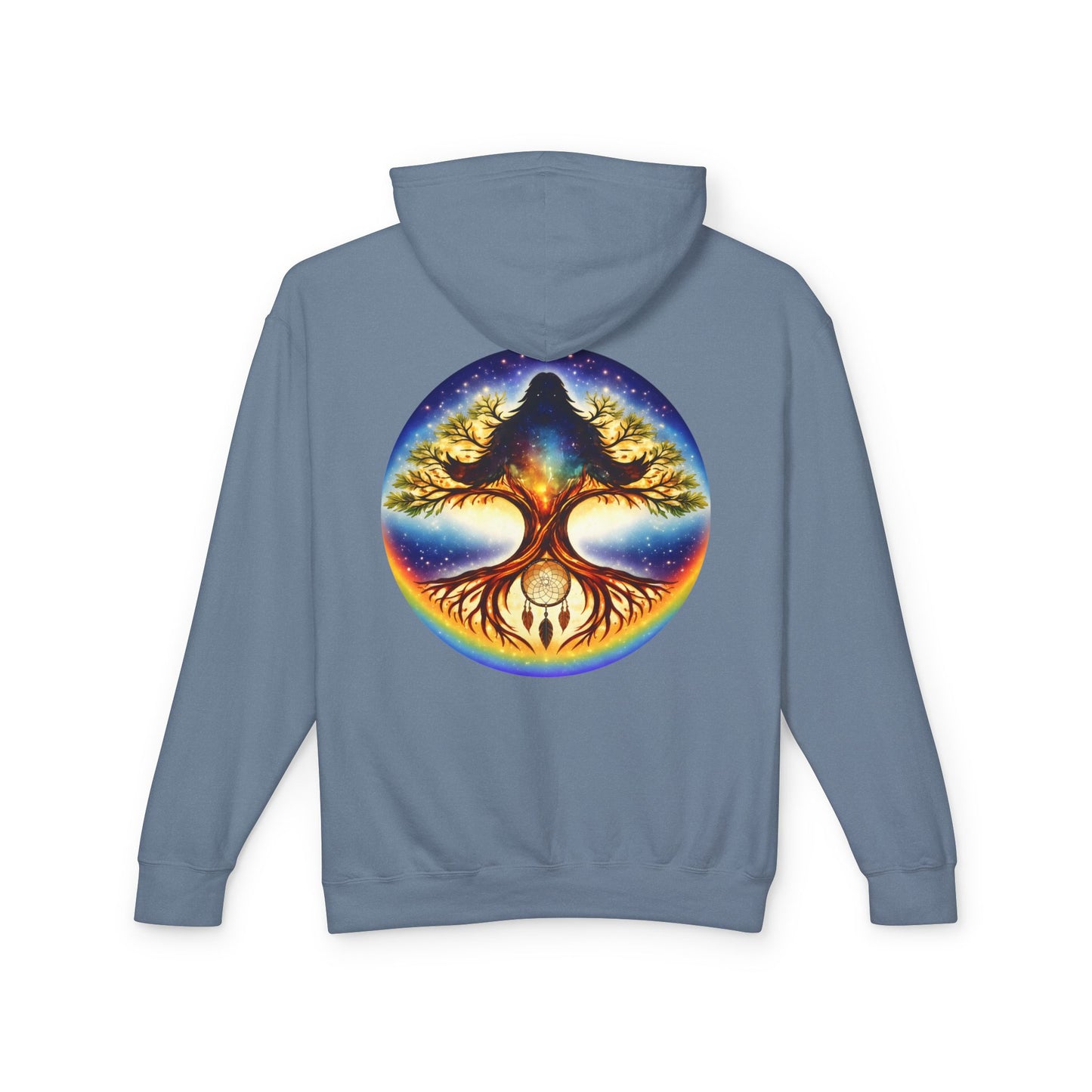 Kindred Realms- Living Tree Bridge Emblem -Hoodie lightweight