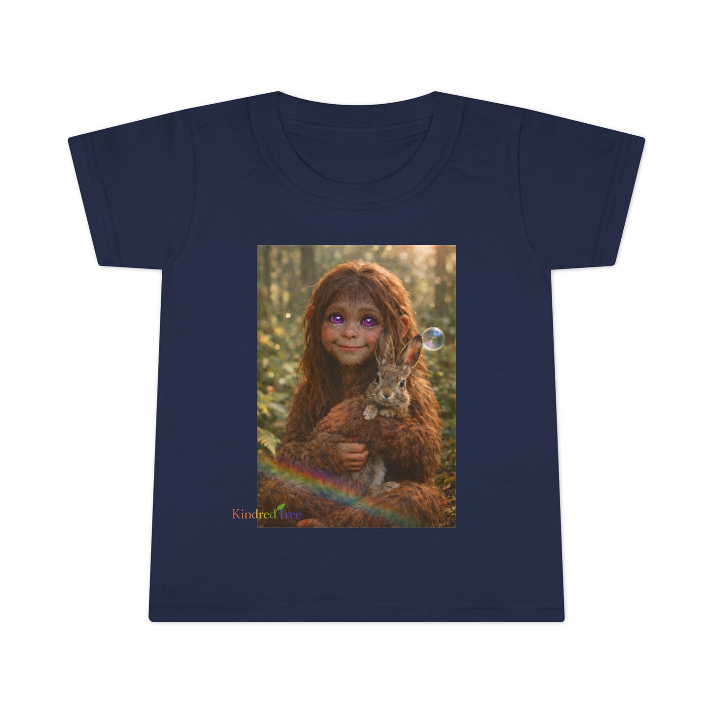 Innocence of the Forest — Sasquatch Child Tee shirt for children