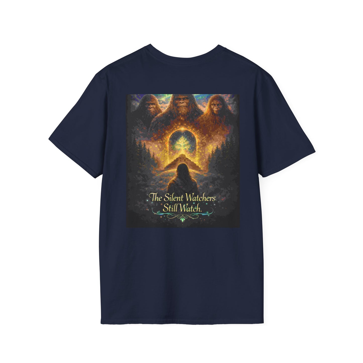 'Our First Ancestors Still Walk Among Us' Sasquatch Message to Humanity Graphic Tee