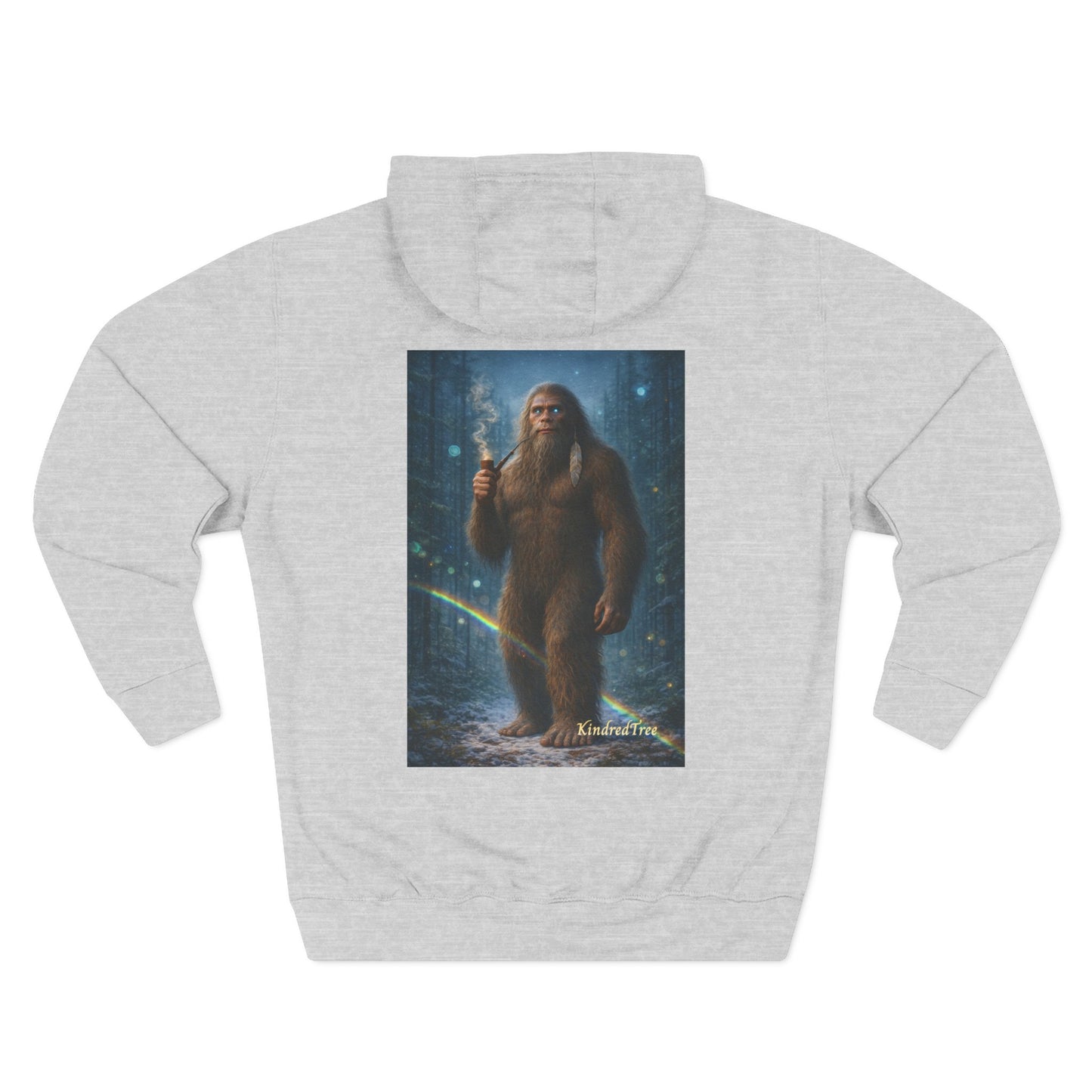 Sasquatch Prince of the Rainbow Forest Hoodie