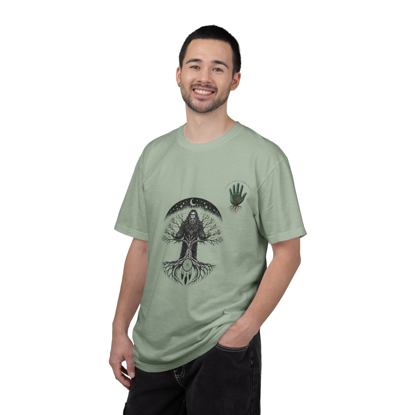 Sasquatch Guardian Tee — "Voices Rise, Sovereignty Returns" MMIW Tribute