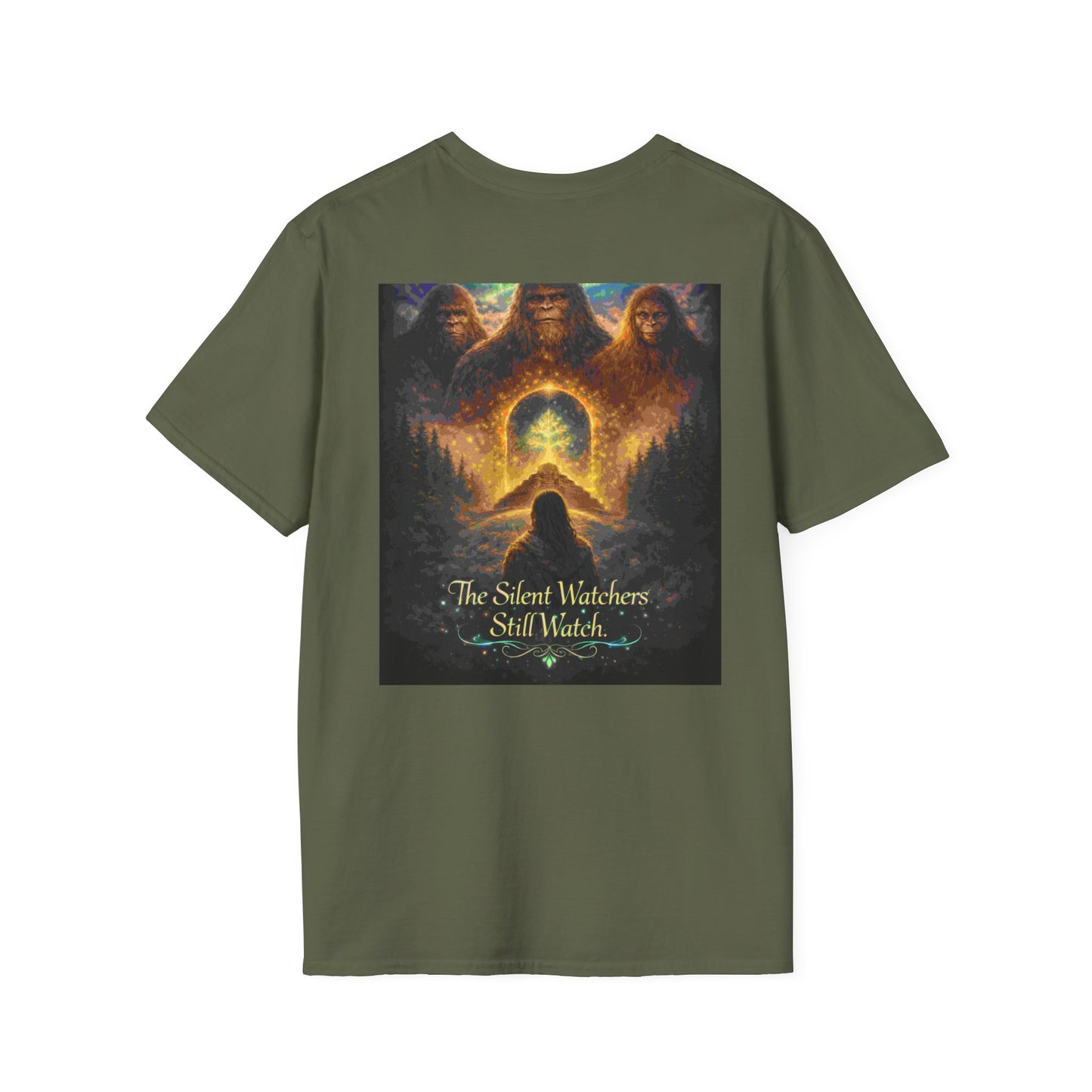 'Our First Ancestors Still Walk Among Us' Sasquatch Message to Humanity Graphic Tee