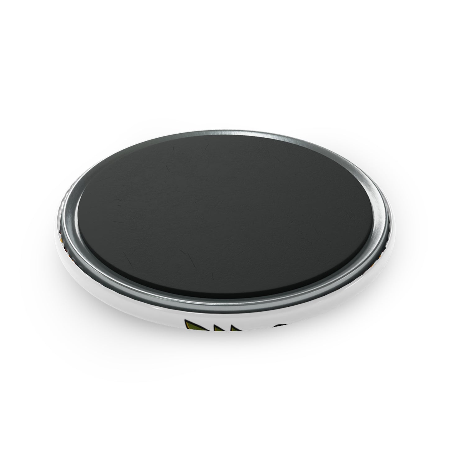 Sasquatch 'Bridge Between Hearts' Round Button Magnet