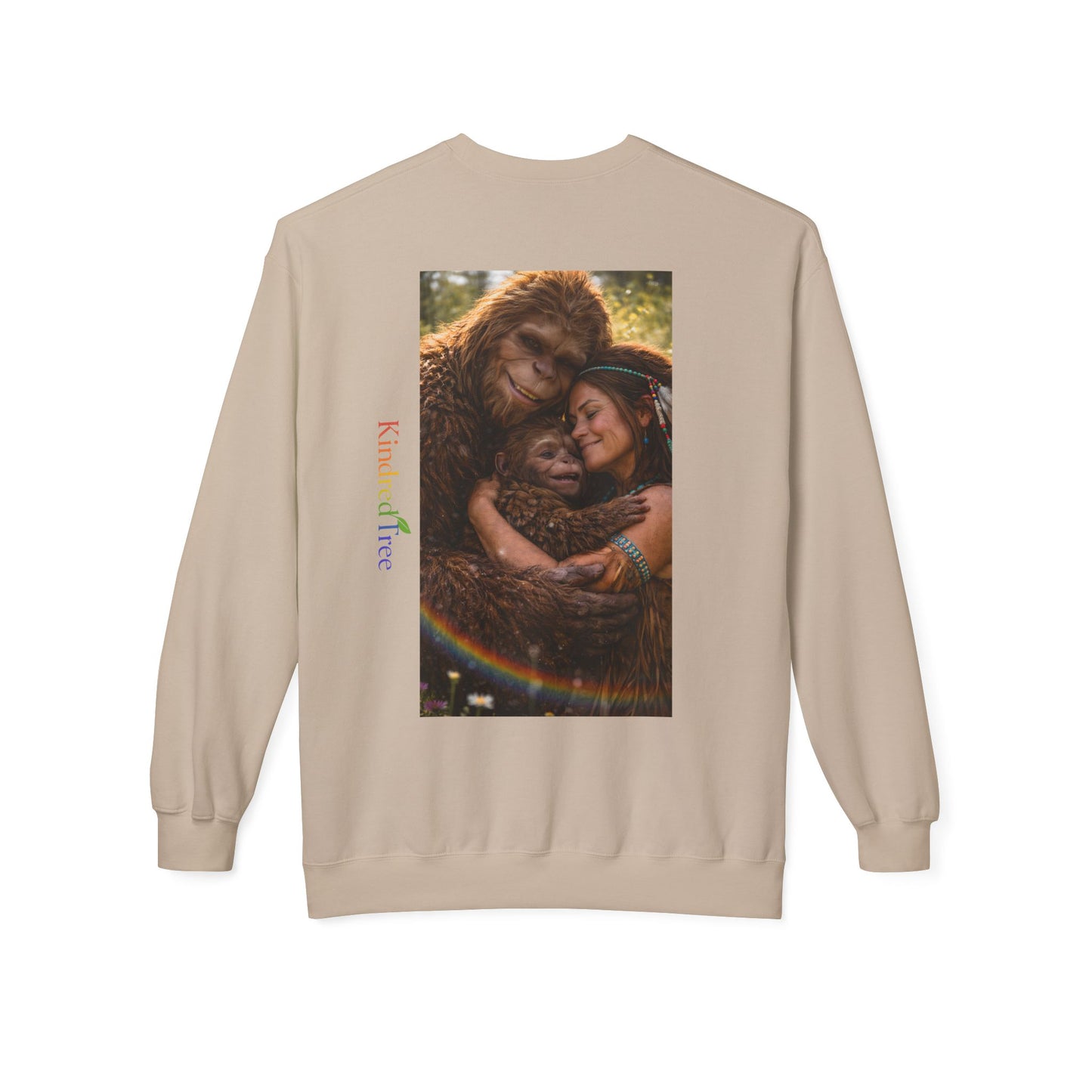 Crew neck sweater- Friends Through Every Stage of Life