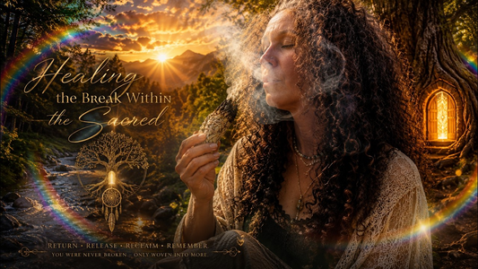 Healing the Break Within the Sacred — ceremonial artwork by Alicia Danielle Swan